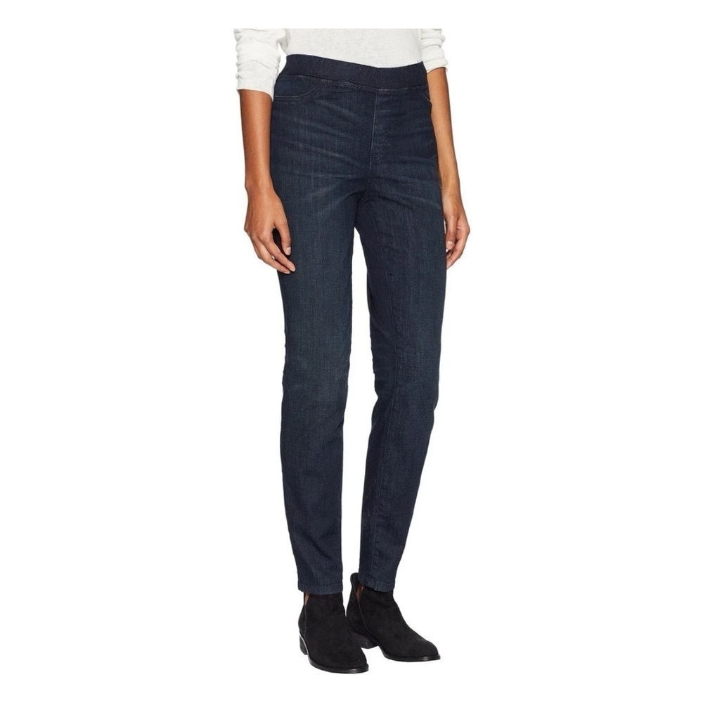Eileen Fisher Organic Cotton-Blend Pull-On Jeans